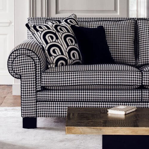 Duresta sofa close-up